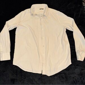 J. McLaughlin Men's White Button Down Shirt